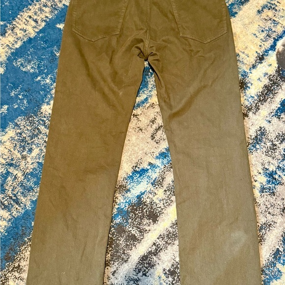 J. Crew 770 Stretch Pants | Slim Tapered Fit | W30 L30 | Olive Khaki - Picture 3 of 10